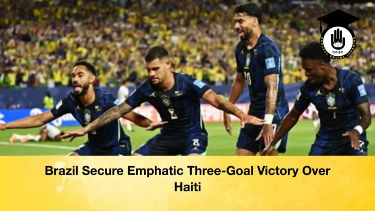 Brazil Secure Emphatic Three-Goal Victory Over Haiti