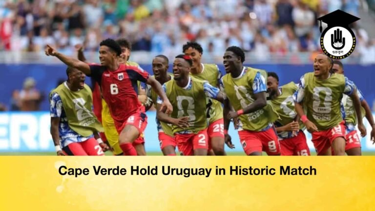 Cape Verde Hold Uruguay in Historic Match