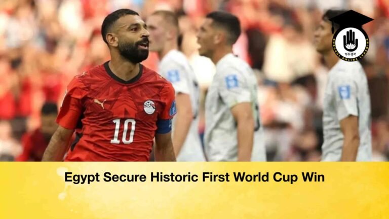 Egypt Secure Historic First World Cup Win
