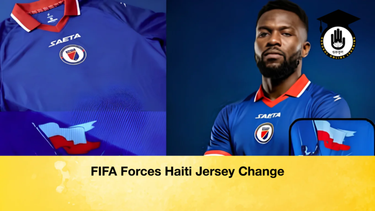 FIFA Forces Haiti Jersey Change FIFA Forces Haiti Jersey Change