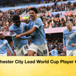Manchester City Lead World Cup Player Count Manchester City Lead World Cup Player Count