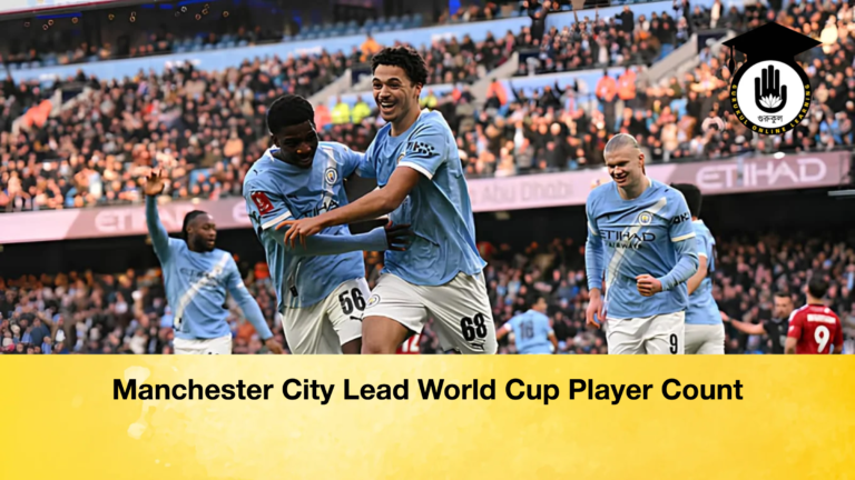 Manchester City Lead World Cup Player Count Manchester City Lead World Cup Player Count