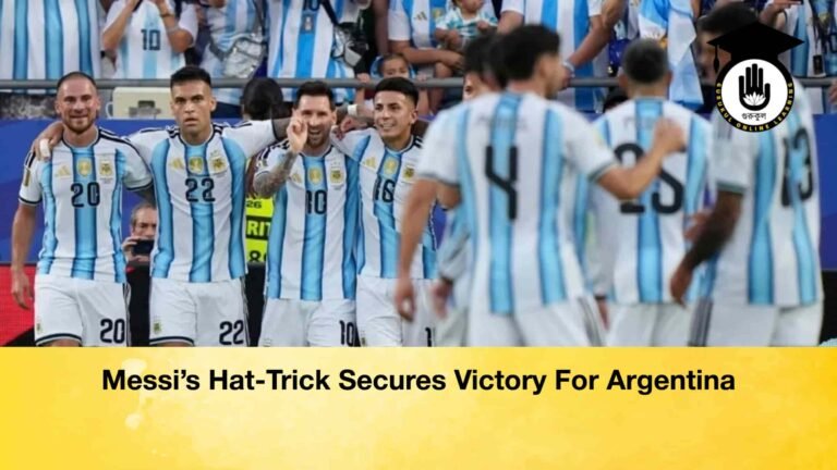 Messi's Hat-Trick Secures Victory For Argentina