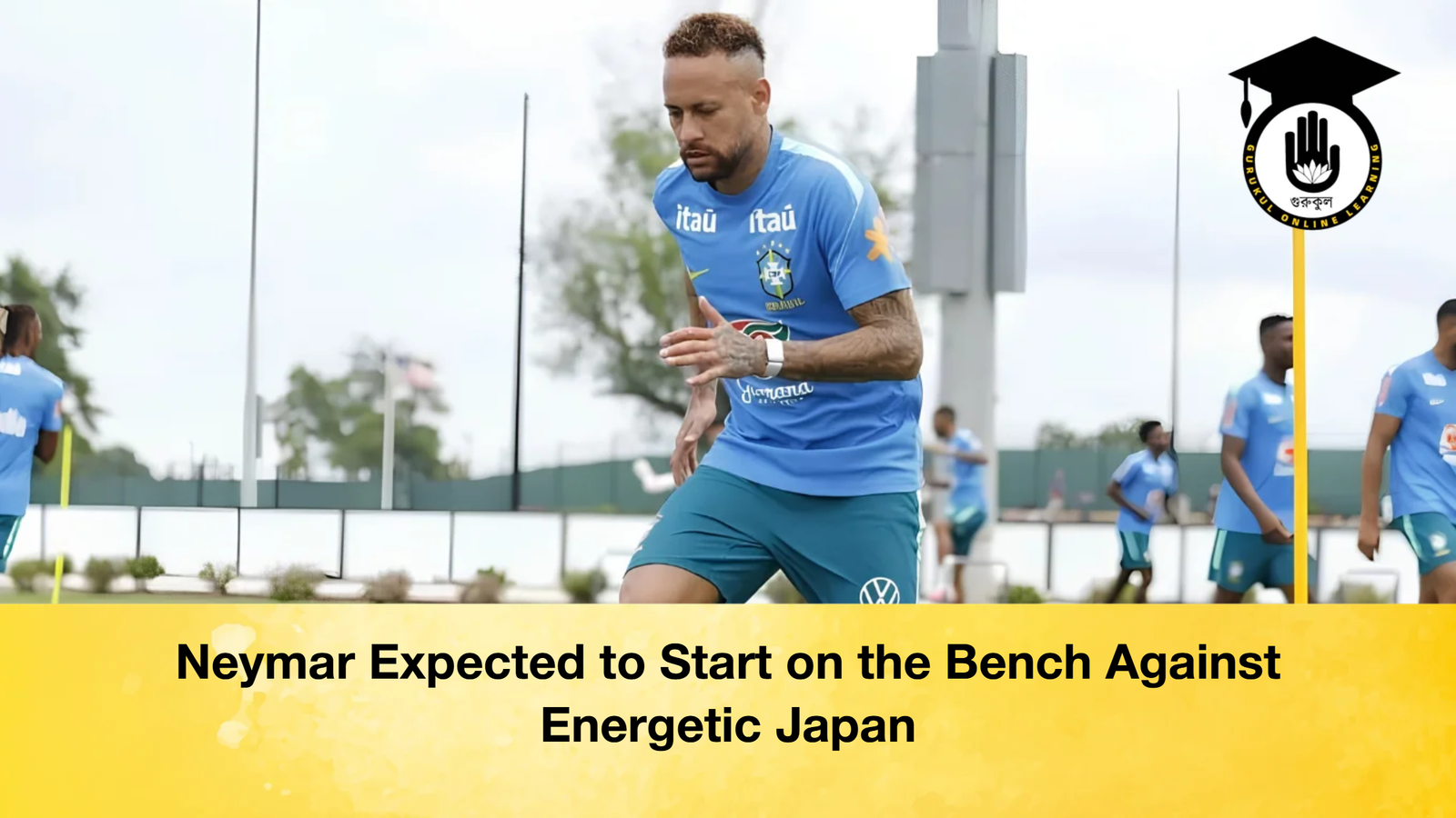 Neymar Expected to Start on the Bench Against Energetic Japan 2 Neymar Expected to Start on the Bench Against Energetic Japan