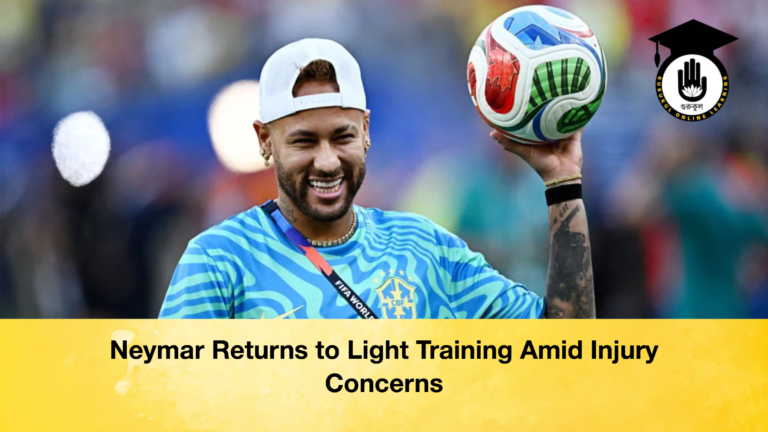 Neymar Returns to Light Training Amid Injury Concerns Neymar Returns to Light Training Amid Injury Concerns