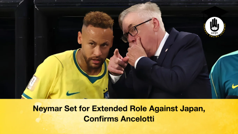 Neymar Set for Extended Role Against Japan Confirms Ancelotti 2 Neymar Set for Extended Role Against Japan, Confirms Ancelotti