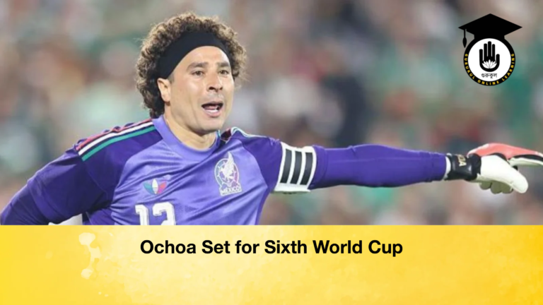 Ochoa Set for Sixth World Cup Ochoa Set for Sixth World Cup