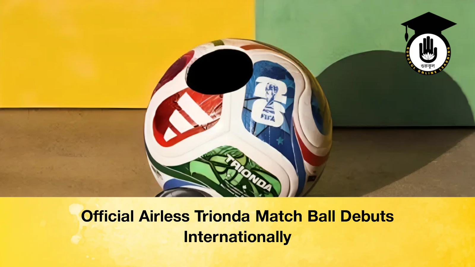 Official Airless Trionda Match Ball Debuts Internationally 1 Official Airless Trionda Match Ball Debuts Internationally Official Airless Trionda Match Ball Debuts Internationally 3 Official Airless Trionda Match Ball Debuts Internationally