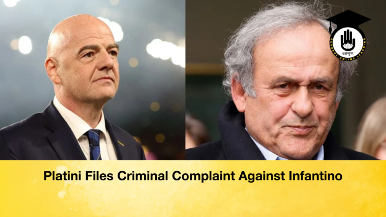 Platini Files Criminal Complaint Against Infantino Platini Files Criminal Complaint Against Infantino