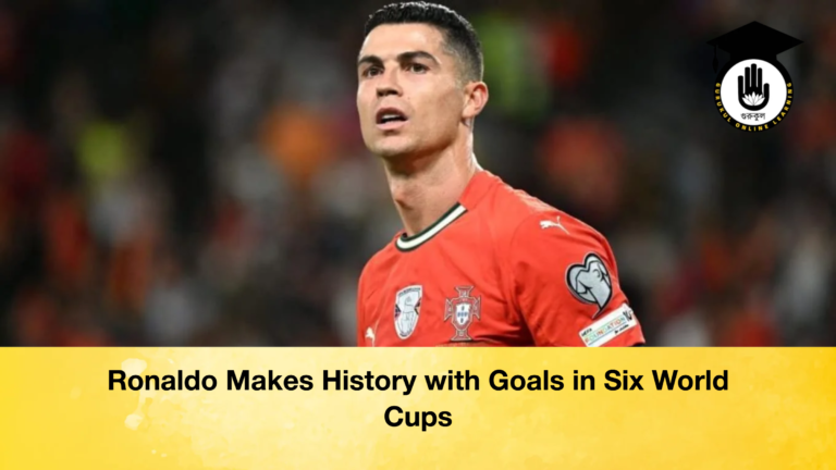 Ronaldo Makes History with Goals in Six World Cups Ronaldo Makes History with Goals in Six World Cups