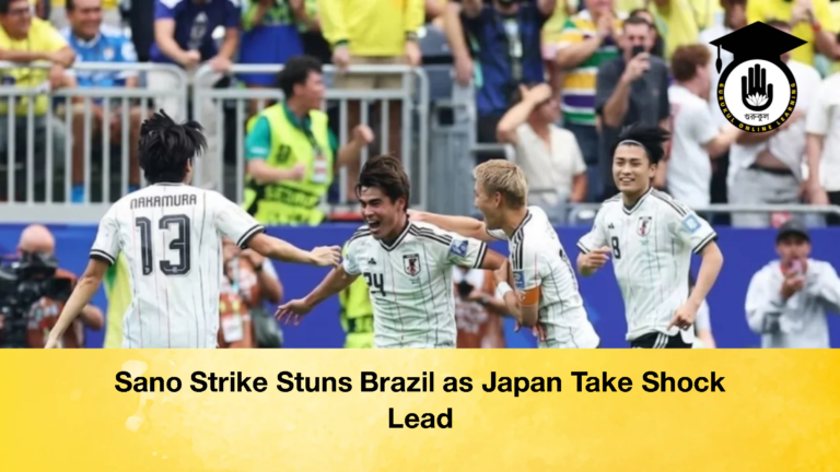 Sano Strike Stuns Brazil as Japan Take Shock Lead 2 Sano Strike Stuns Brazil as Japan Take Shock Lead