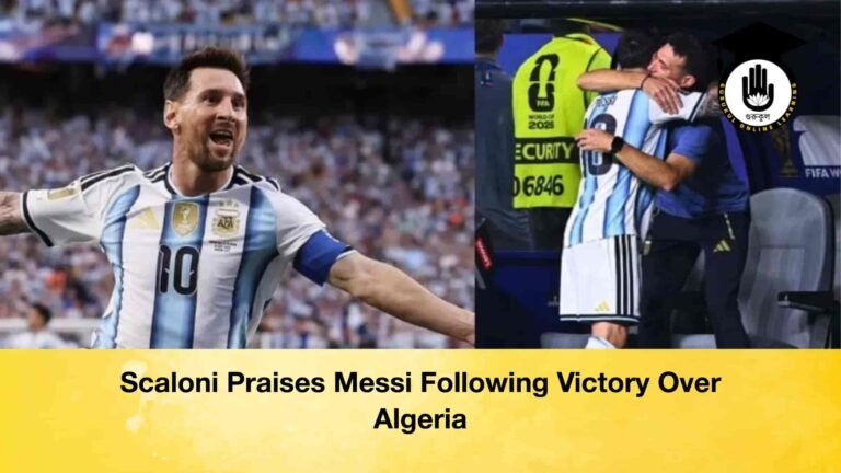 Scaloni Praises Messi Following Victory Over Algeria