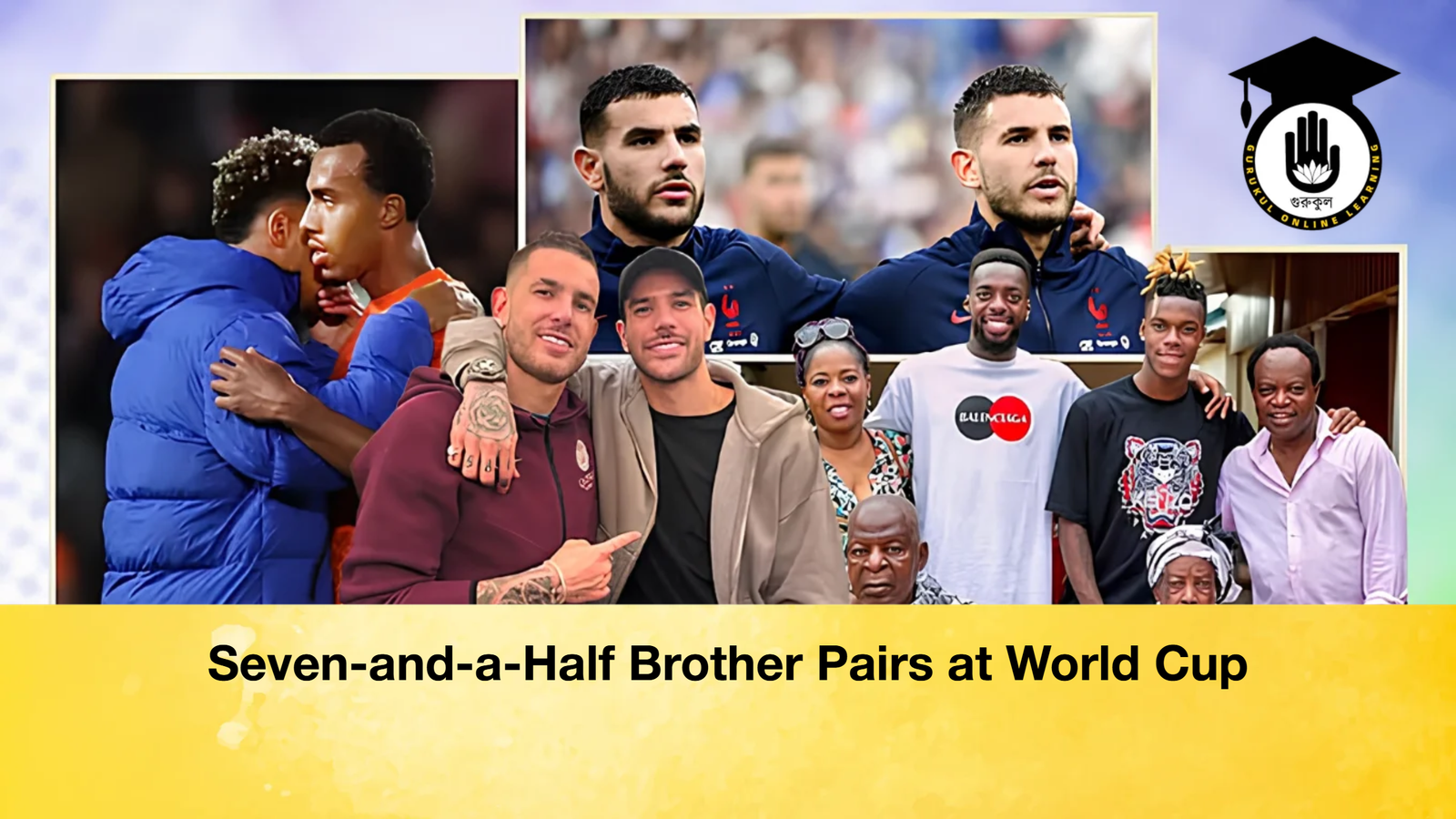 Seven-and-a-Half Brother Pairs at World Cup 1 Seven-and-a-Half Brother Pairs at World Cup Seven and a Half Brother Pairs at World Cup Seven-and-a-Half Brother Pairs at World Cup