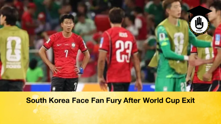 South Korea Face Fan Fury After World Cup Exit 2 South Korea Face Fan Fury After World Cup Exit