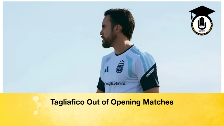 Tagliafico Out of Opening Matches Tagliafico Out of Opening Matches