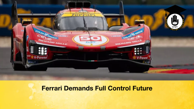 Ferrari Demands Full Control Future
