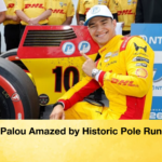 Palou Amazed by Historic Pole Run