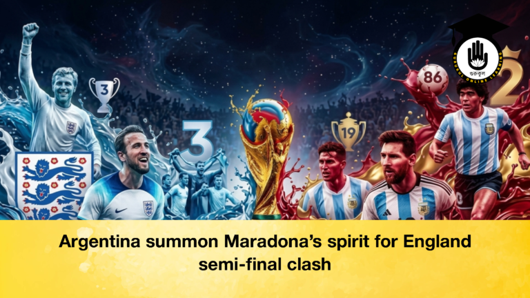 Argentina summon Maradonas spirit for England semi final clash 1 Argentina summon Maradona's spirit for England semi-final clash