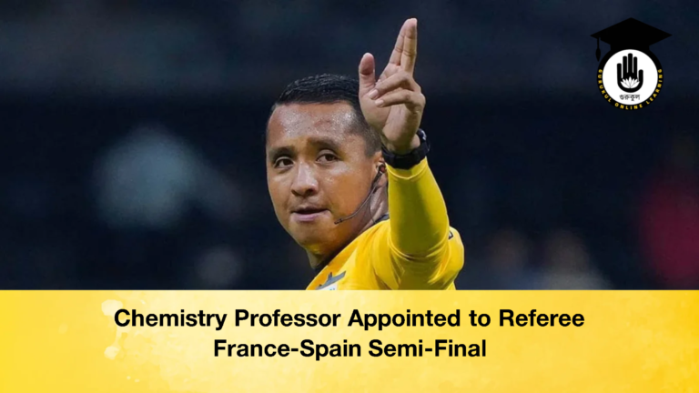 Chemistry Professor Appointed to Referee France Spain Semi Final 2 Chemistry Professor Appointed to Referee France-Spain Semi-Final