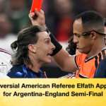 Controversial American Referee Elfath Appointed for Argentina England Semi Final 2 Controversial American Referee Elfath Appointed for Argentina-England Semi-Final