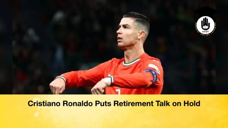 Cristiano Ronaldo Puts Retirement Talk on Hold 1 Cristiano Ronaldo Puts Retirement Talk on Hold