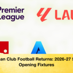 European Club Football Returns 2026 27 Season Opening Fixtures 2 European Club Football Returns: 2026-27 Season Opening Fixtures