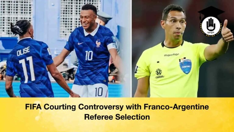 FIFA Courting Controversy with Franco-Argentine Referee Selection