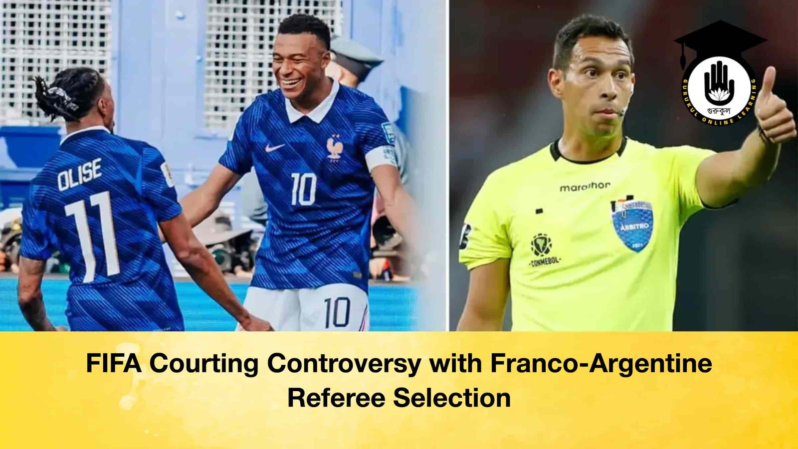 FIFA Courting Controversy with Franco-Argentine Referee Selection 1 FIFA Courting Controversy with Franco-Argentine Referee Selection FIFA Courting Controversy with Franco-Argentine Referee Selection