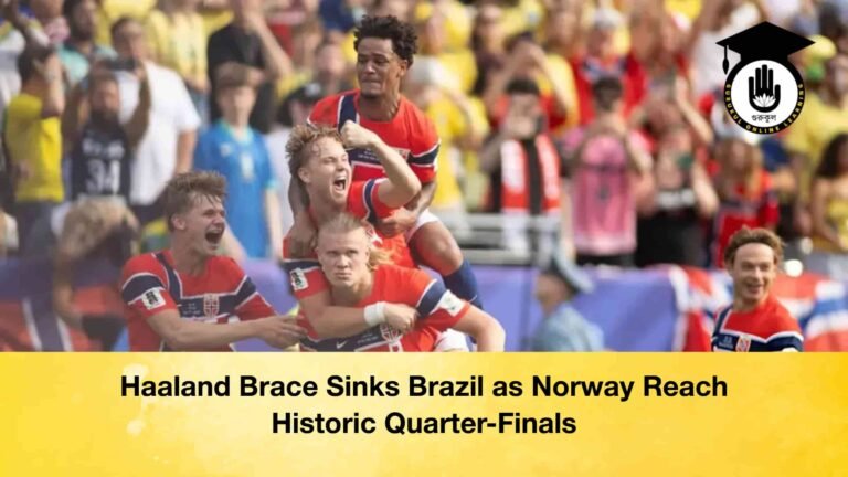 Haaland Brace Sinks Brazil as Norway Reach Historic Quarter-Finals