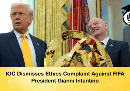 IOC Dismisses Ethics Complaint Against FIFA President Gianni Infantino 2 IOC Dismisses Ethics Complaint Against FIFA President Gianni Infantino
