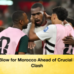 Injury Blow for Morocco Ahead of Crucial France Clash Injury Blow for Morocco Ahead of Crucial France Clash