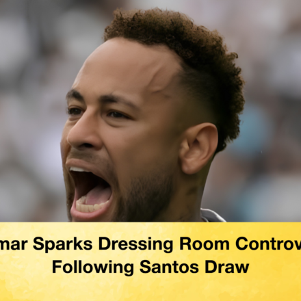 Neymar Sparks Dressing Room Controversy Following Santos Draw 2 Neymar Sparks Dressing Room Controversy Following Santos Draw