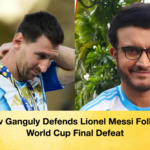 Sourav Ganguly Defends Lionel Messi Following World Cup Final Defeat 2 Sourav Ganguly Defends Lionel Messi Following World Cup Final Defeat