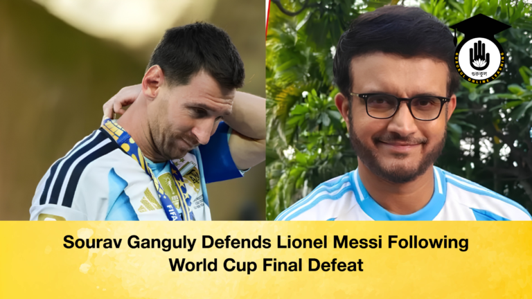 Sourav Ganguly Defends Lionel Messi Following World Cup Final Defeat 2 Sourav Ganguly Defends Lionel Messi Following World Cup Final Defeat