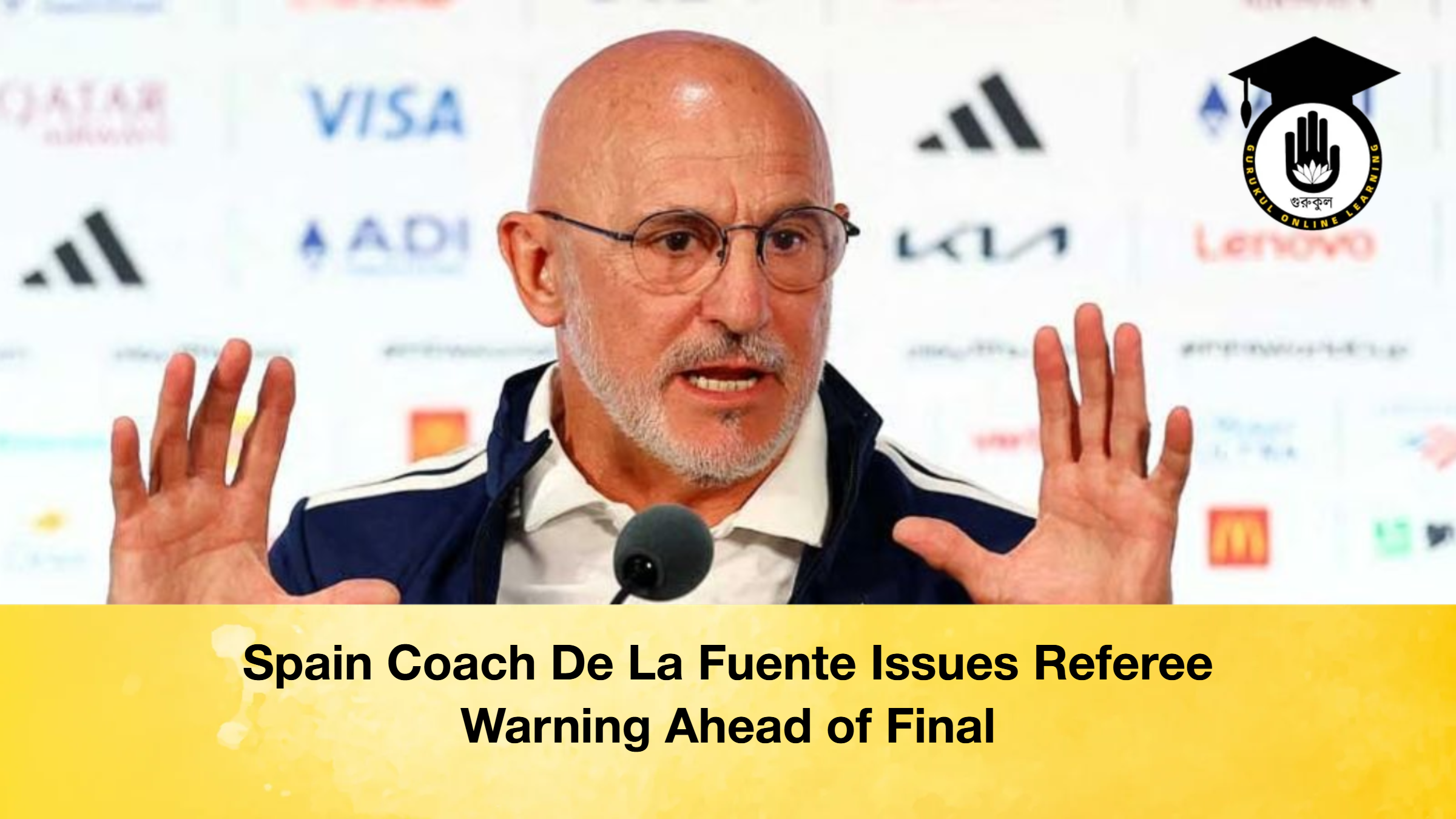 Spain Coach De La Fuente Issues Referee Warning Ahead of Final 1 Spain Coach De La Fuente Issues Referee Warning Ahead of Final Spain Coach De La Fuente Issues Referee Warning Ahead of Final 2 Spain Coach De La Fuente Issues Referee Warning Ahead of Final