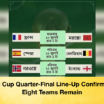 World Cup Quarter Final Line Up Confirmed as Eight Teams Remain 3 World Cup Quarter-Final Line-Up Confirmed as Eight Teams Remain