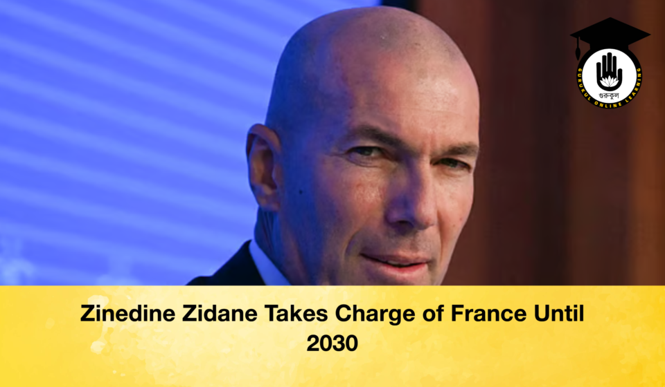 Zinedine Zidane Zinedine Zidane Takes Charge of France Until 2030