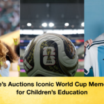 abc 3 Christie’s Auctions Iconic World Cup Memorabilia for Children's Education