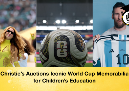 abc 3 Christie’s Auctions Iconic World Cup Memorabilia for Children's Education
