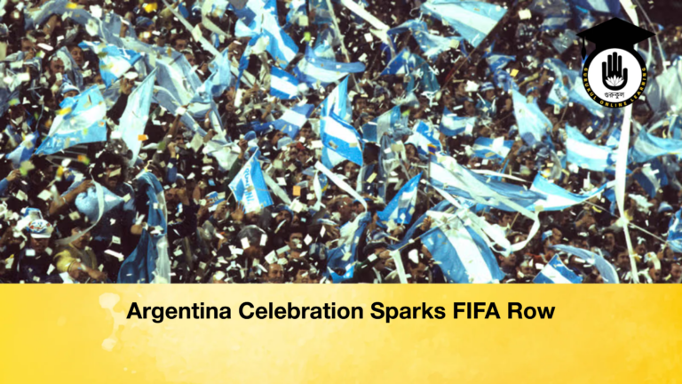 Argentina Celebration Sparks FIFA Row