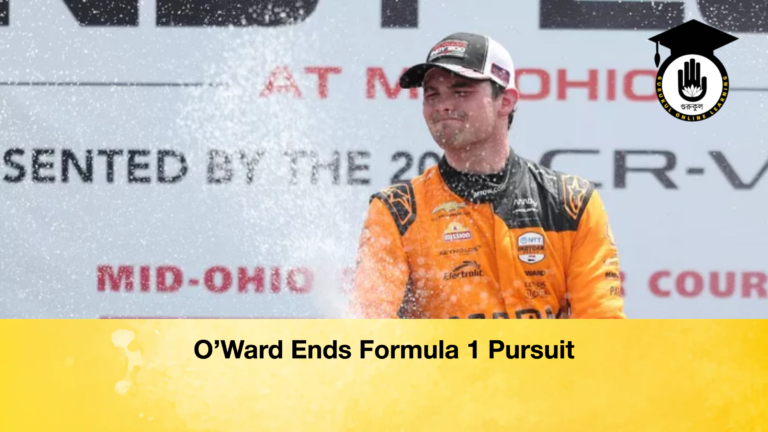O'Ward Ends Formula 1 Pursuit