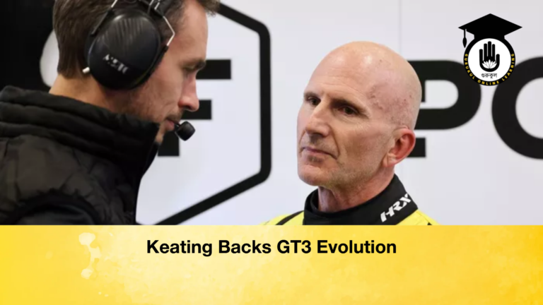 Keating Backs GT3 Evolution