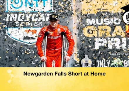 Newgarden Falls Short at Home