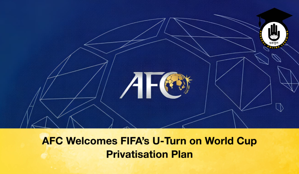 AFC AFC Welcomes FIFA's U-Turn on World Cup Privatisation Plan