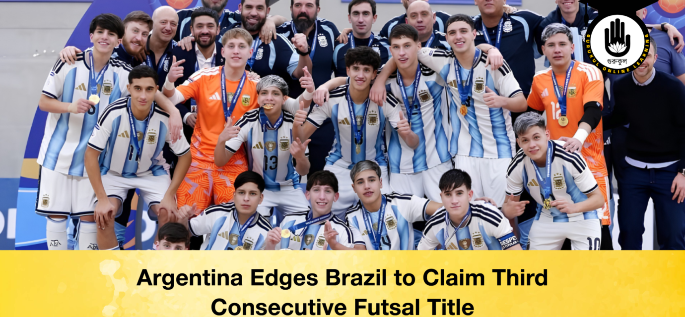 Argentina Edges Brazil to Claim Third Consecutive Futsal Title 2 Argentina Edges Brazil to Claim Third Consecutive Futsal Title