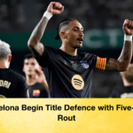 Barcelona Begin Title Defence with Five-Goal Rout