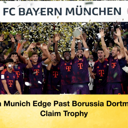Bayern Munich Edge Past Borussia Dortmund to Claim Trophy 64 Bayern Munich Edge Past Borussia Dortmund to Claim Trophy Bayern Munich Edge Past Borussia Dortmund to Claim Trophy
