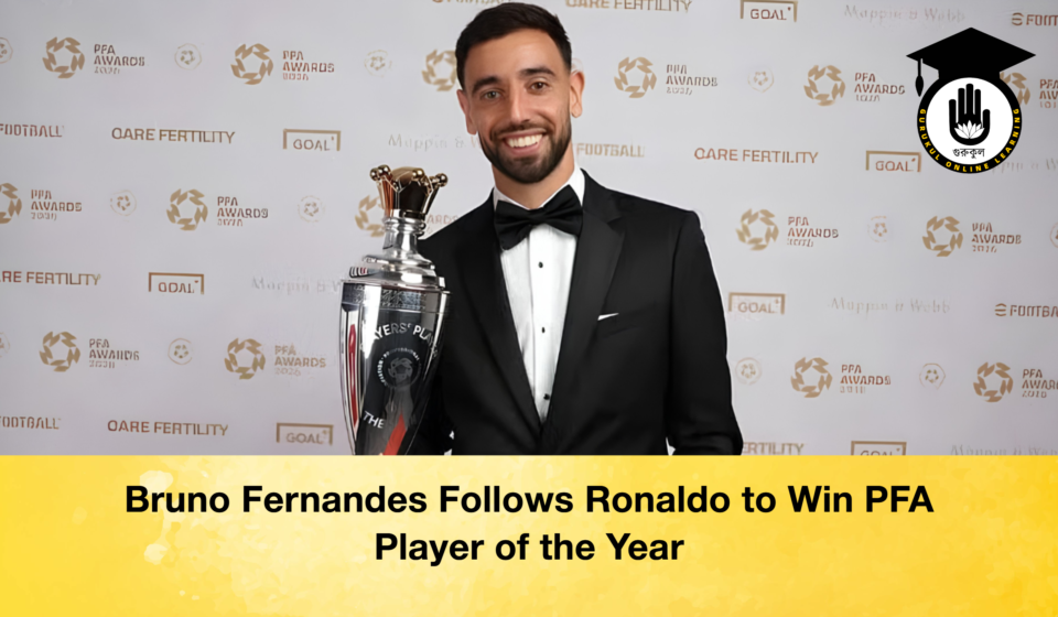 Bruno Fernandes Follows Ronaldo to Win PFA Player of the Year
