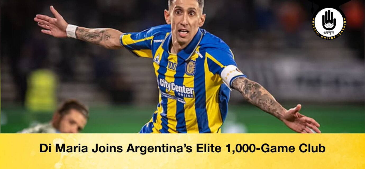Di Maria Joins Argentina’s Elite 1,000-Game Club