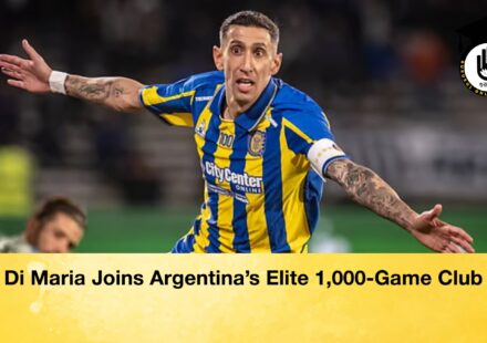 Di Maria Joins Argentina’s Elite 1,000-Game Club